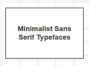 Discover the Elegance of Minimalist Sans Serif Fonts