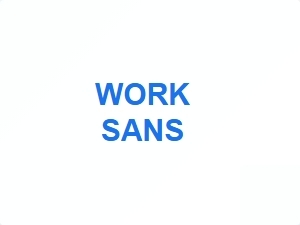 Fonts Comparable to Work Sans